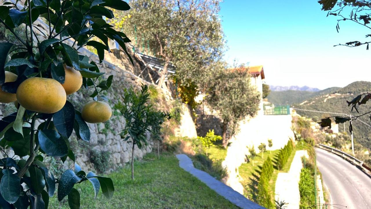 Villa Di Campagna Con Vista Mare 5 Camere Da Letto Pampara Luaran gambar