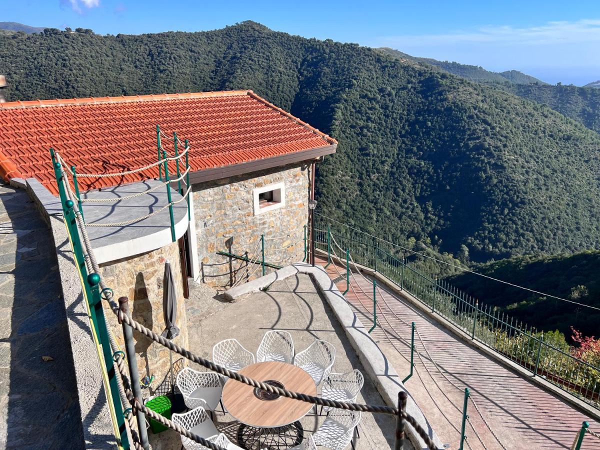 Villa Di Campagna Con Vista Mare 5 Camere Da Letto Pampara Luaran gambar