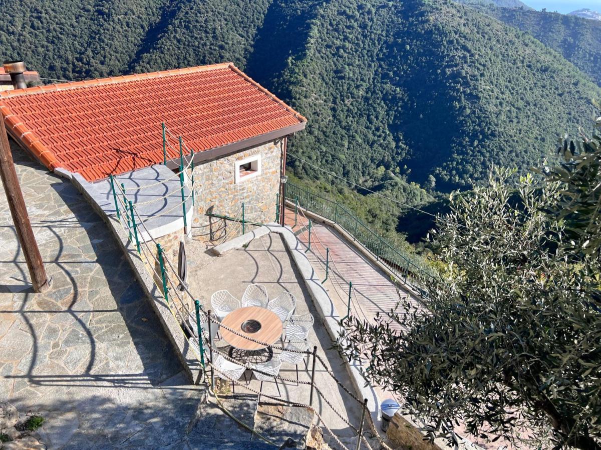 Villa Di Campagna Con Vista Mare 5 Camere Da Letto Pampara Luaran gambar