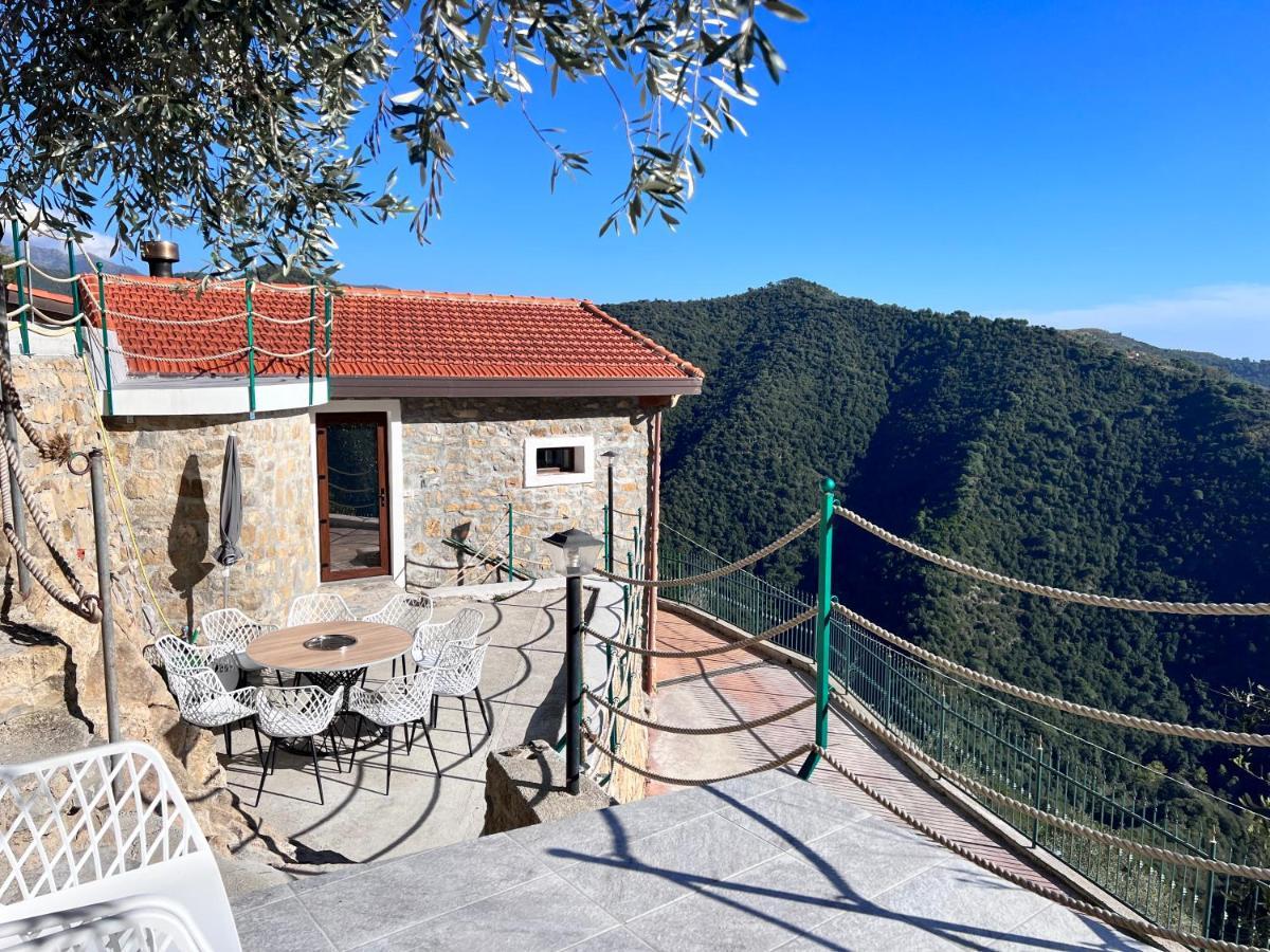 Villa Di Campagna Con Vista Mare 5 Camere Da Letto Pampara Luaran gambar