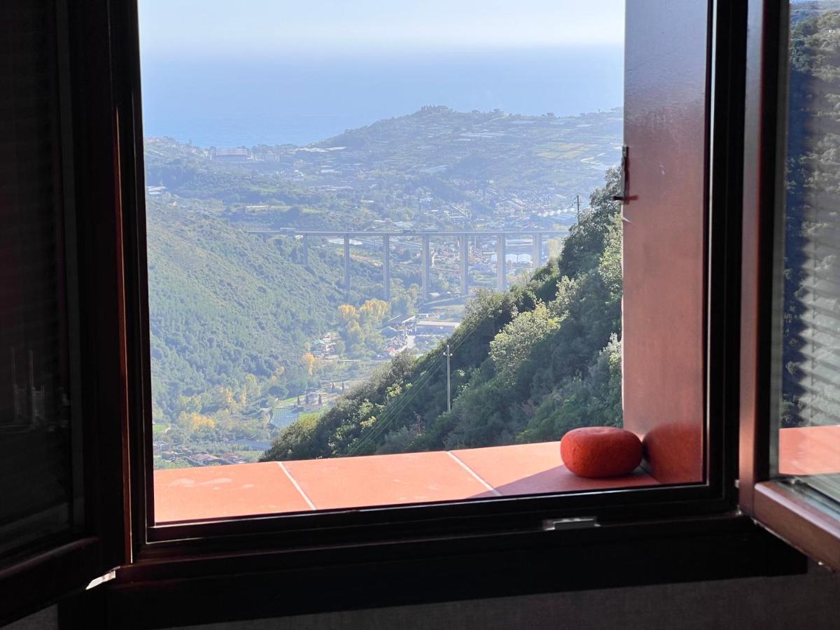 Villa Di Campagna Con Vista Mare 5 Camere Da Letto Pampara Luaran gambar